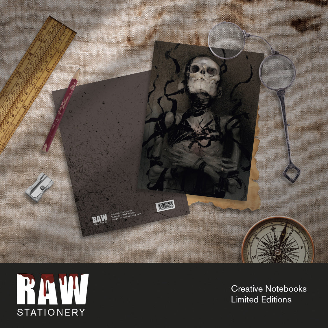 Cuaderno Ismael Pinteño «The Mummy»