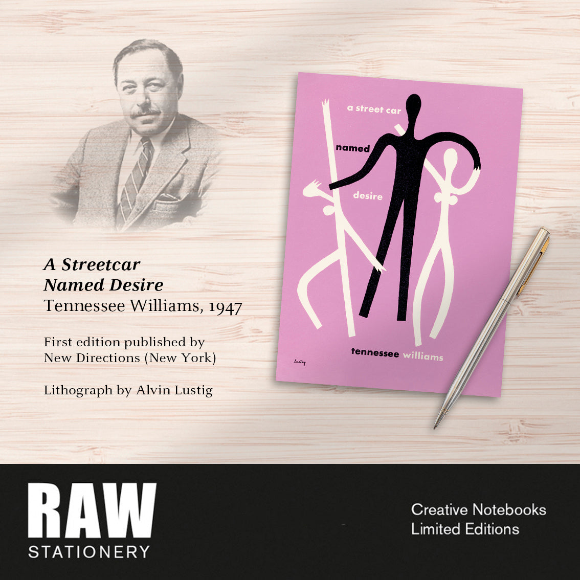 Libreta First Editions «A Streetcar Named Desire»