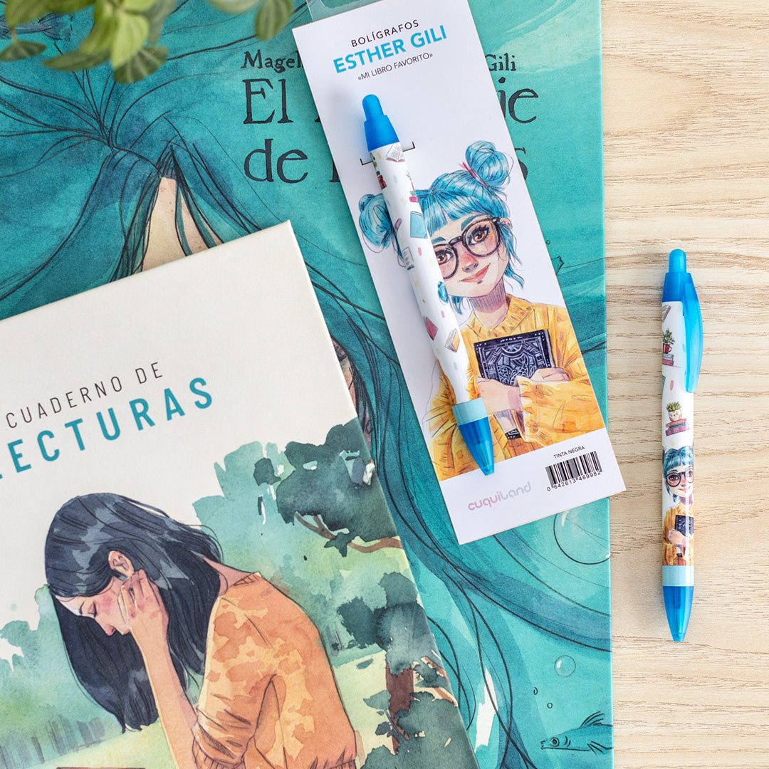 Bolígrafo Esther Gili «Mi libro favorito»