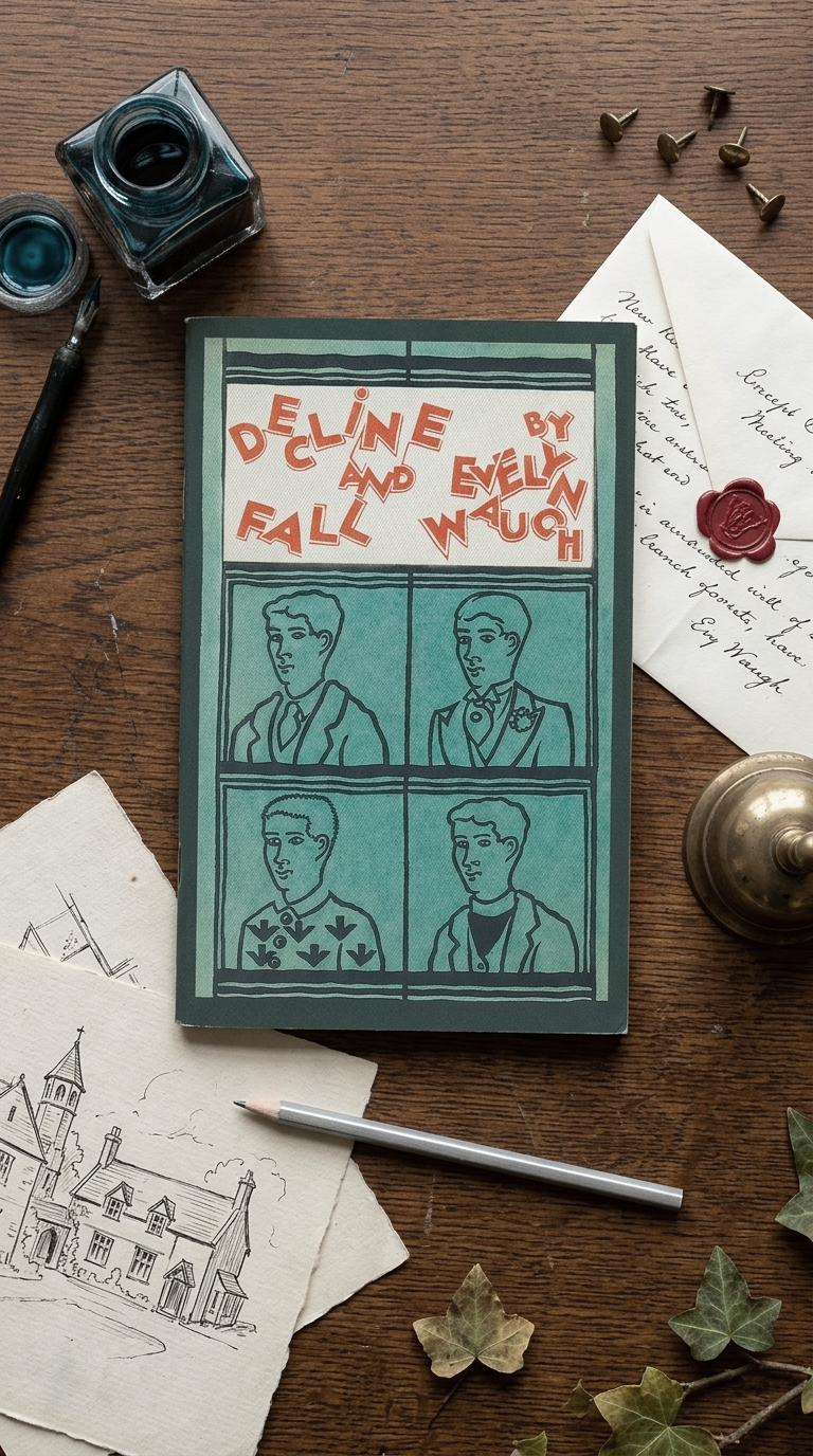 Libreta First Editions «Decline and Fall»