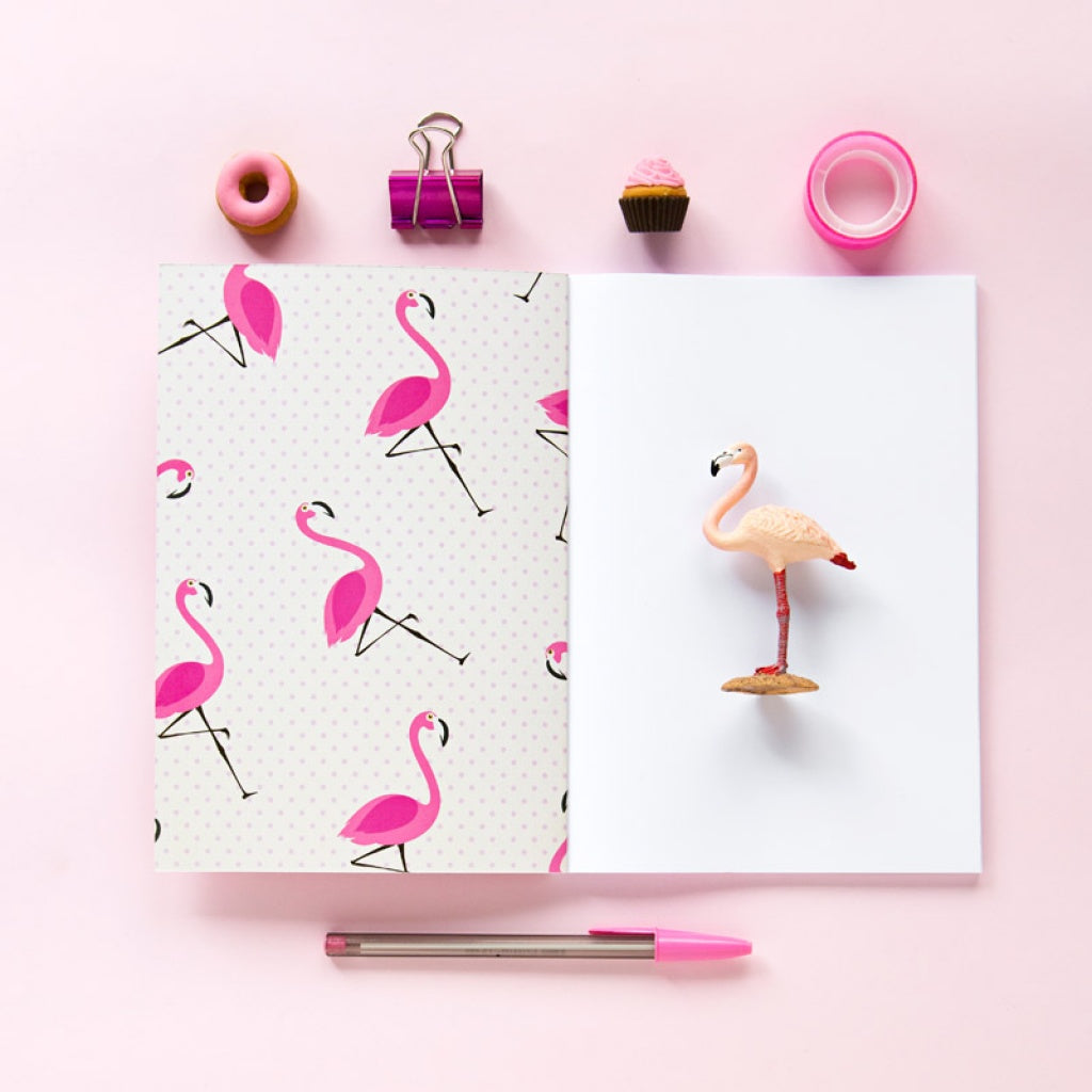 Cuaderno «Pink Flamingos»