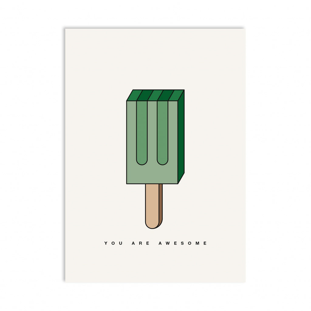 Postal Geometric Woodruff