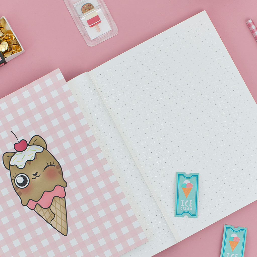 Cuaderno «Ice Cat»