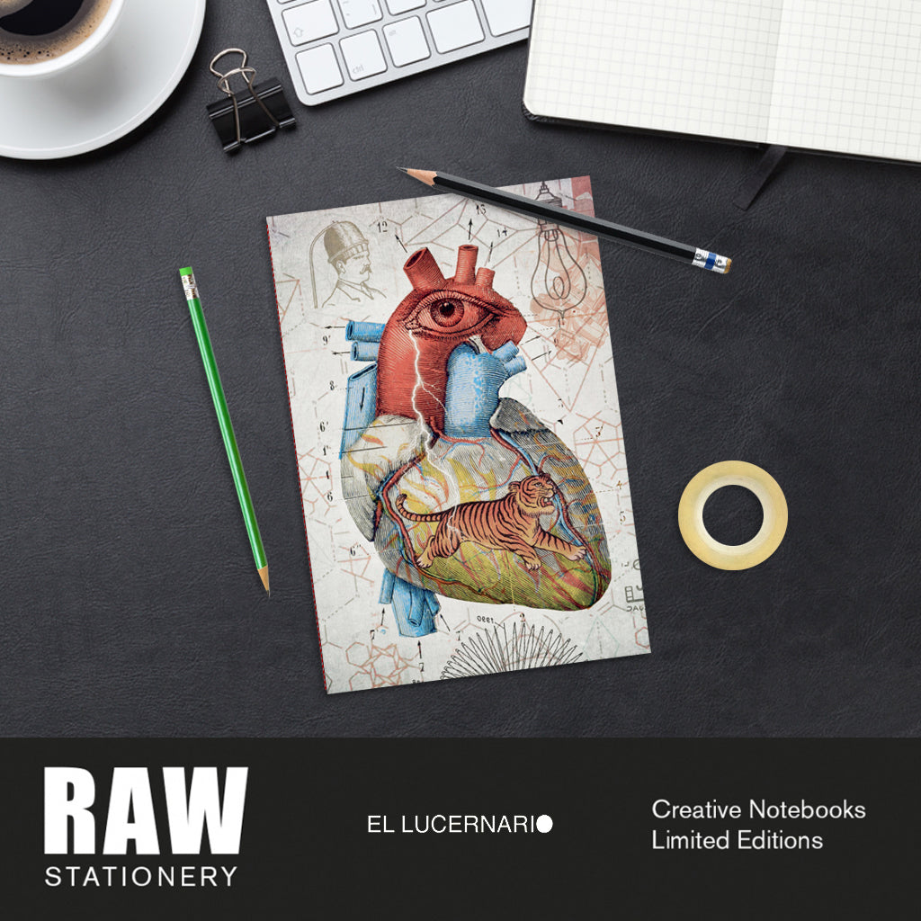 Libreta El Lucernario «Corazón salvaje»
