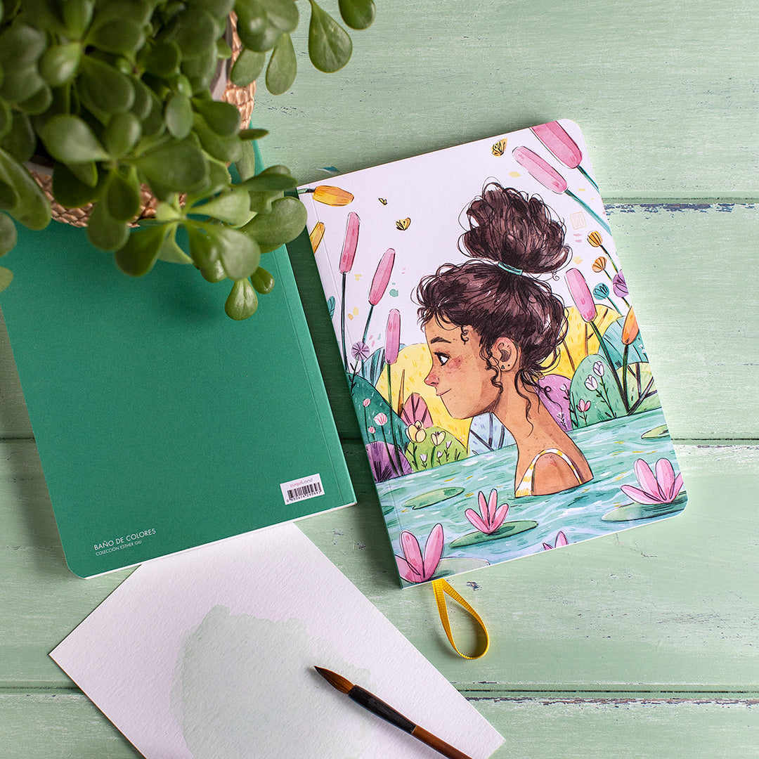 Cuaderno Esther Gili «Baño de Colores»