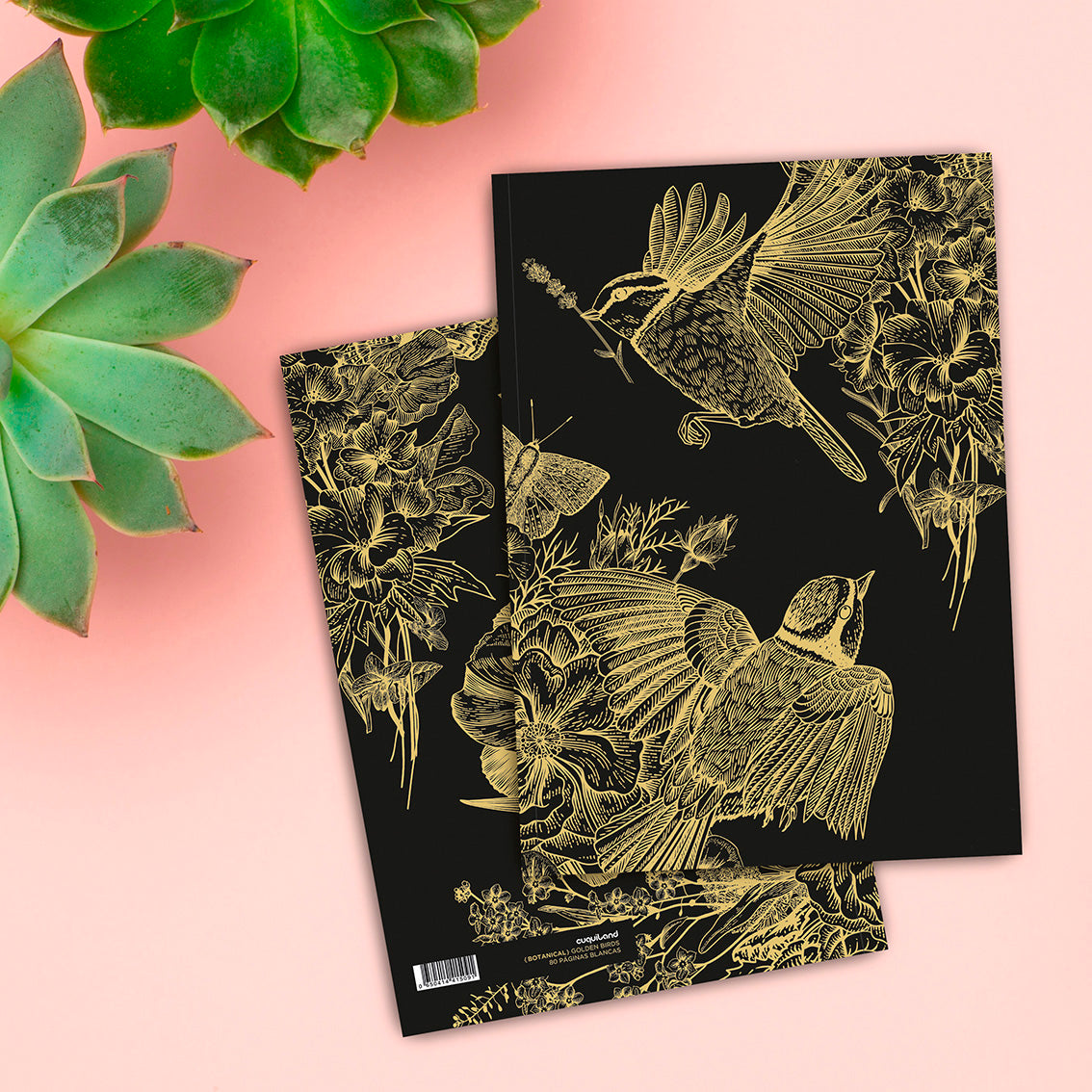 Cuaderno «Golden Birds»