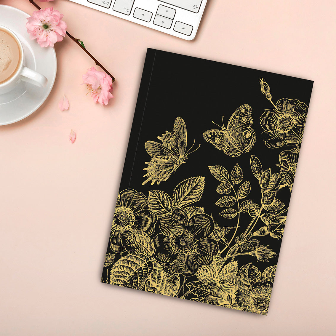 Cuaderno «Golden Butterflies»