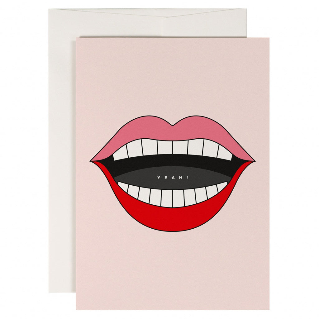 Tarjeta Happy Lips