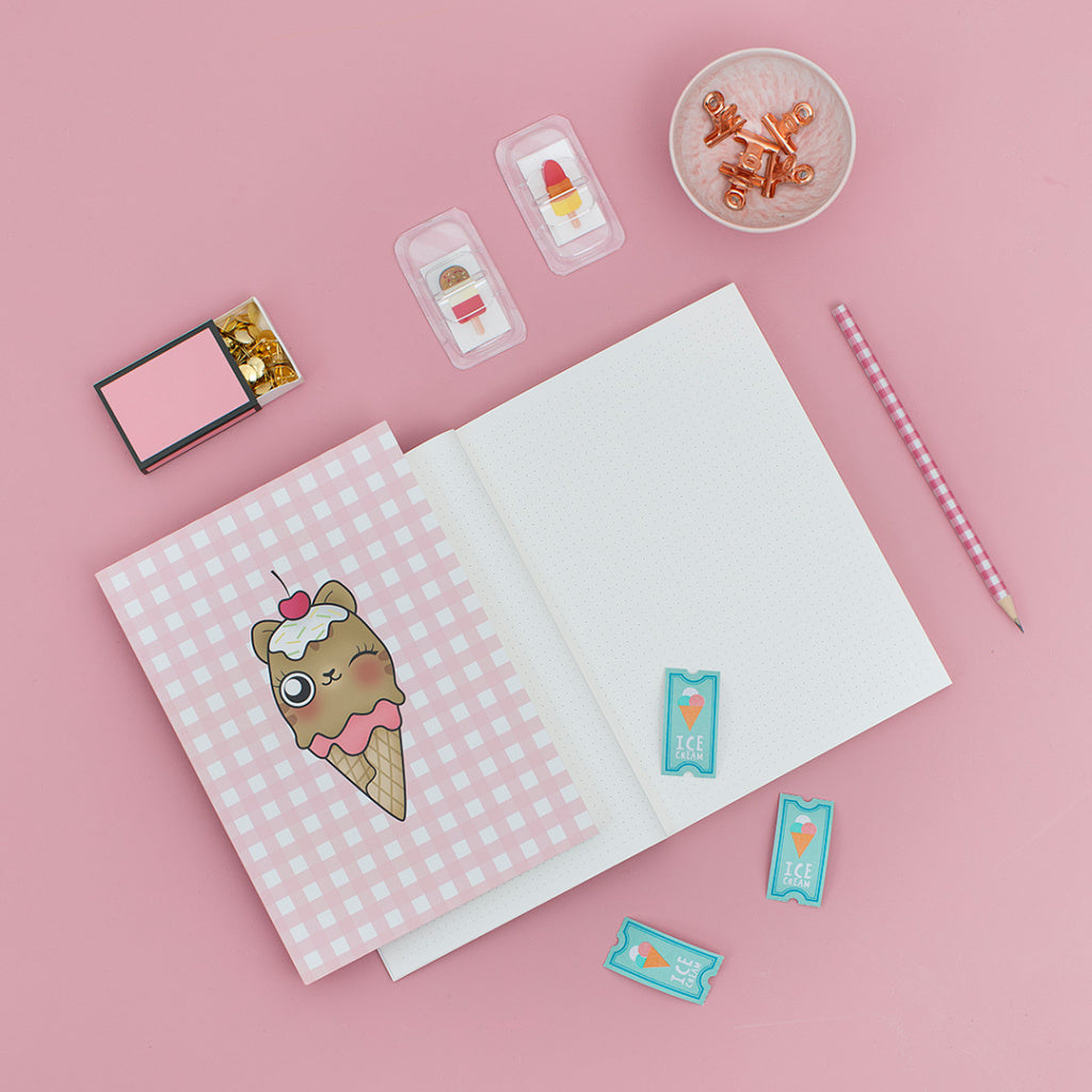 Cuaderno «Ice Cat»