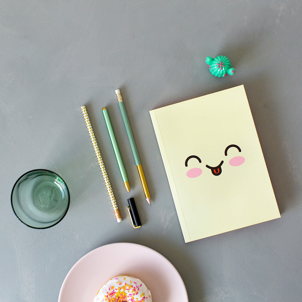 Cuaderno Emoji amarillo