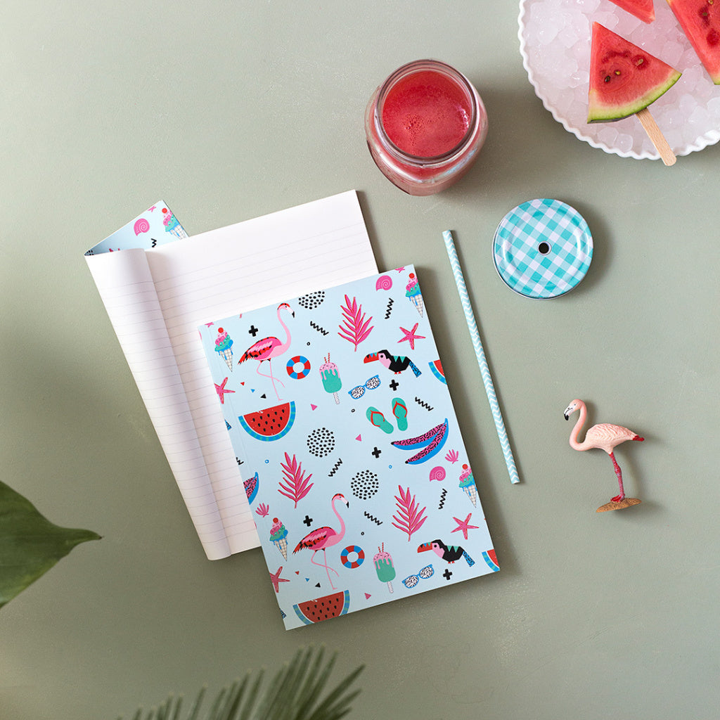 Set de 2 cuadernos Sunny Beach