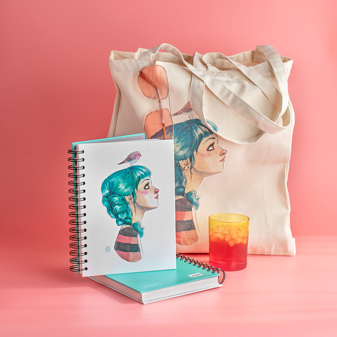 Cuaderno anillas Esther Gili «Sara & Finch»