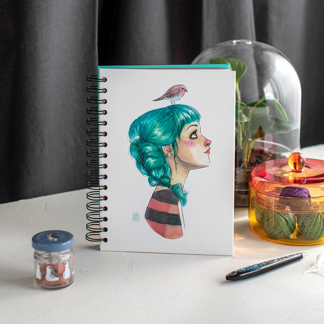 Cuaderno anillas Esther Gili «Sara & Finch»