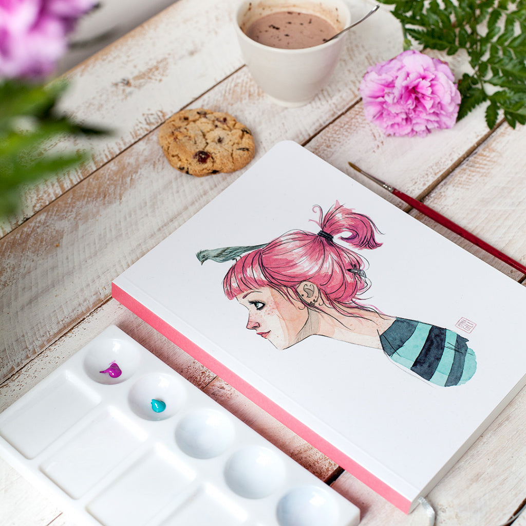 Cuaderno Esther Gili «Pájaros en la Cabeza»