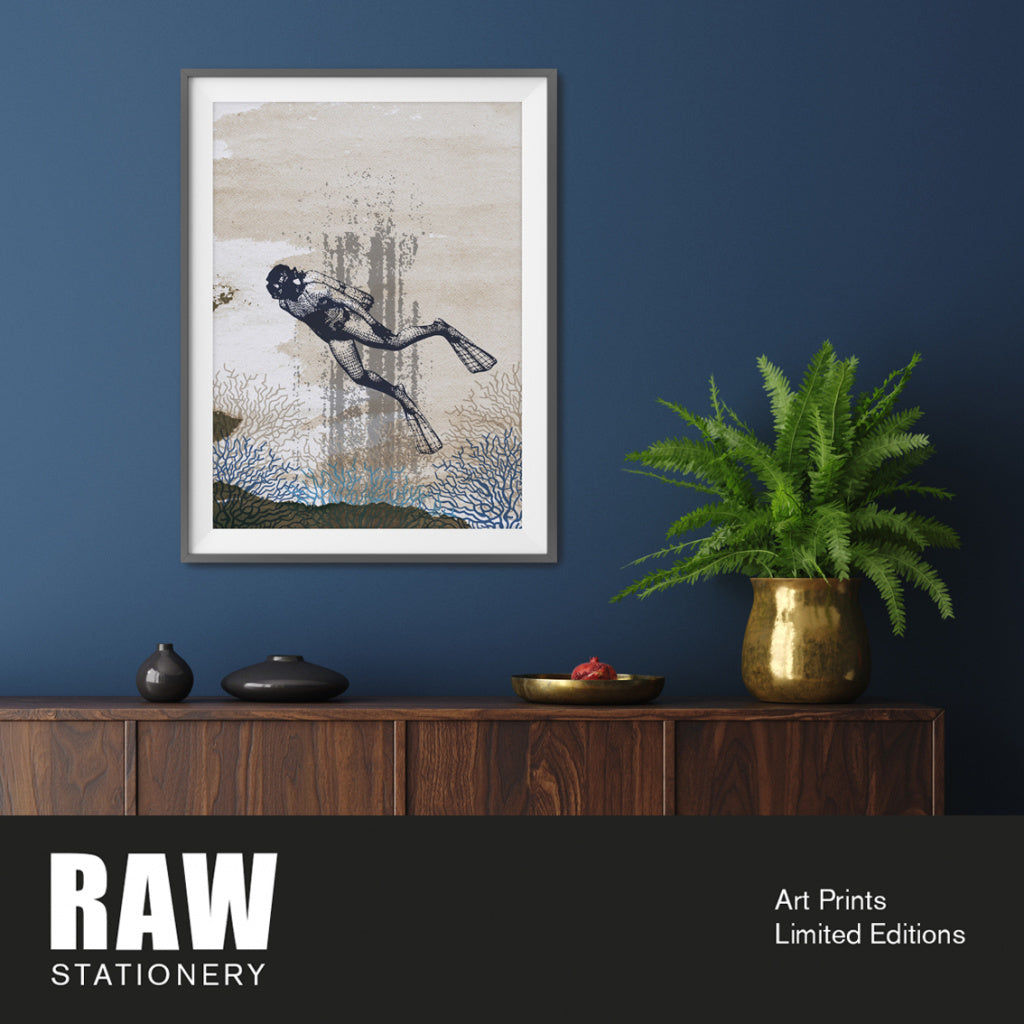 Lámina Romano «Dive» A3
