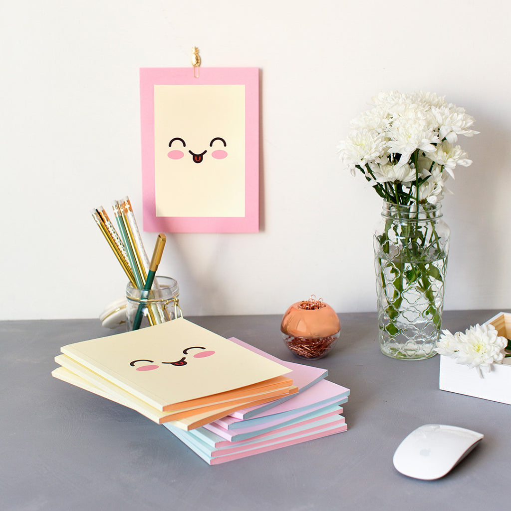 Cuaderno Emoji amarillo