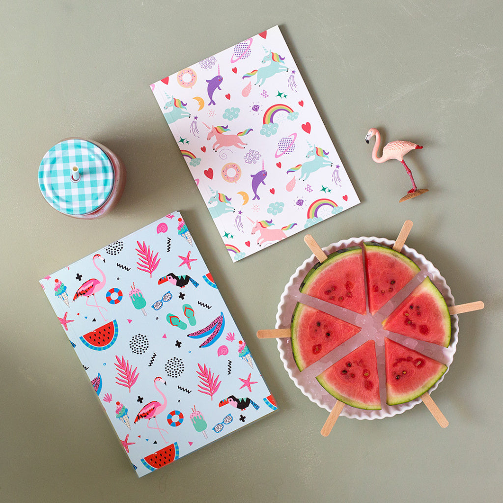 Set de 2 cuadernos Sunny Beach