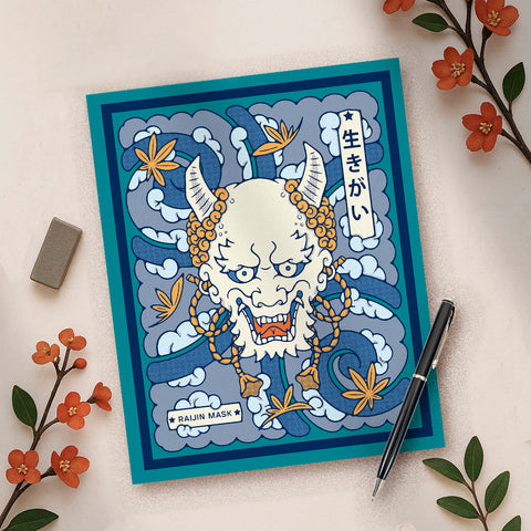 Libreta Yōkai «Raijin Mask»