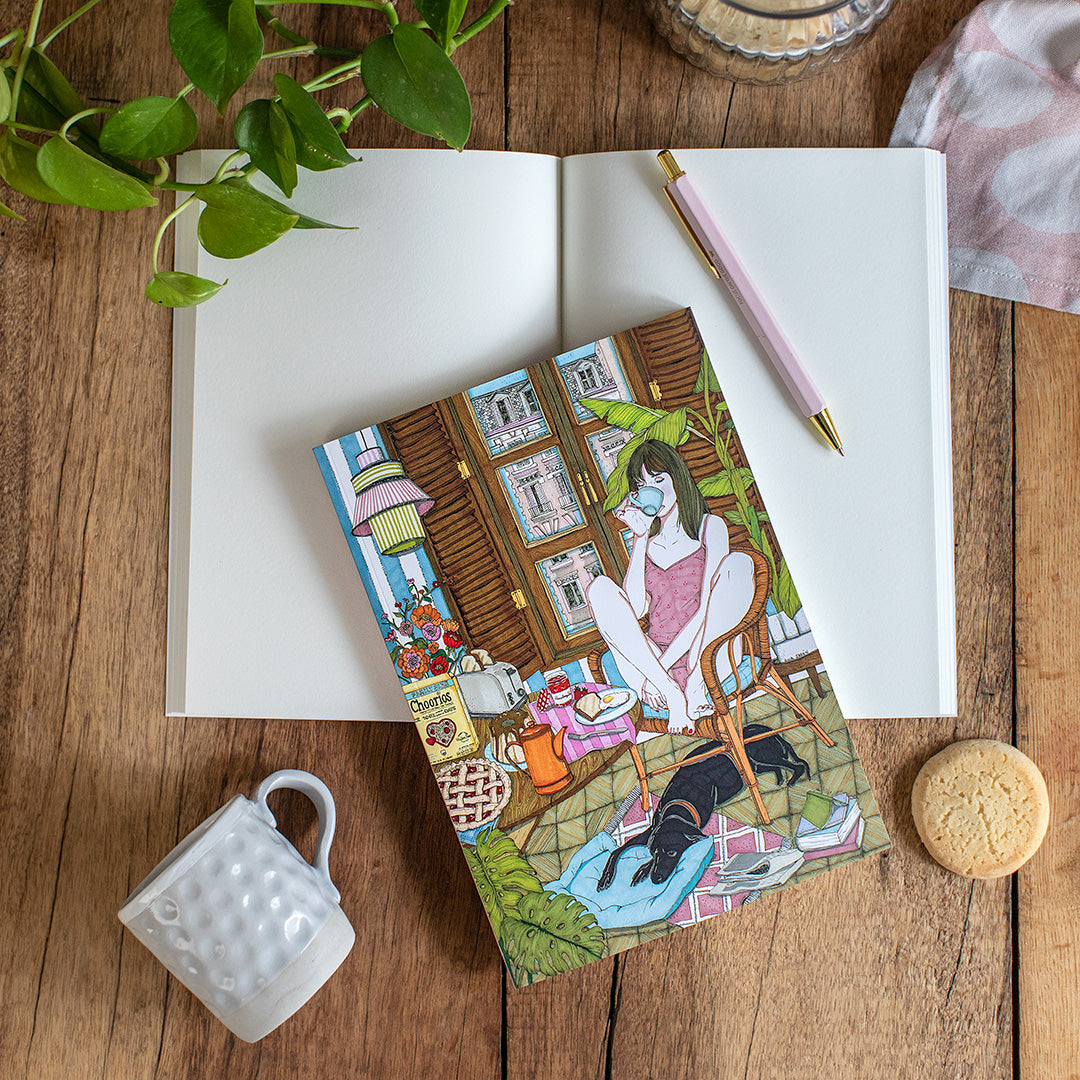Cuaderno Ana Jarén «Girl At Home»