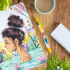 Bolígrafo Esther Gili «Sentada al sol»