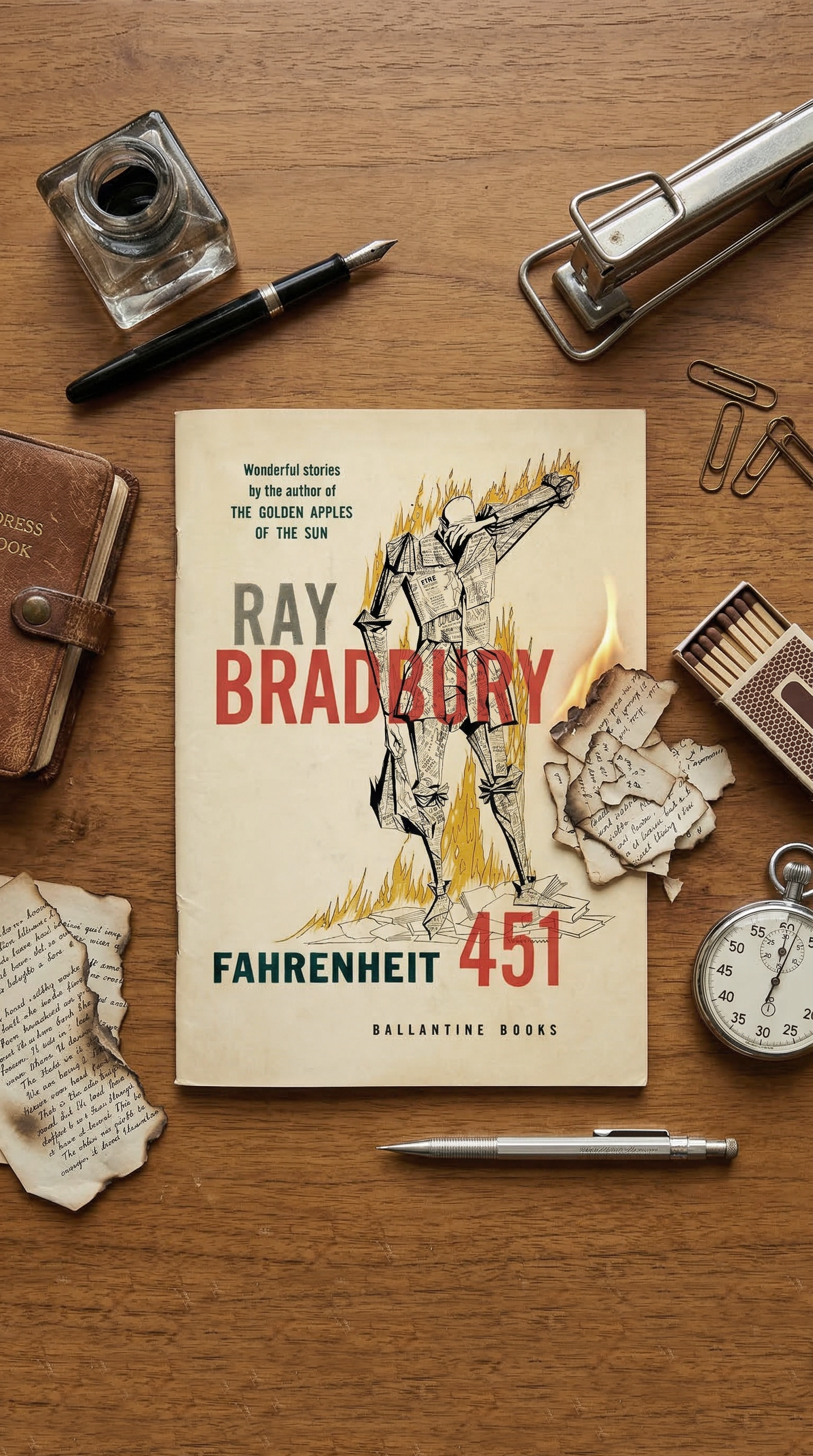 Libreta First Editions «Fahrenheit 451»