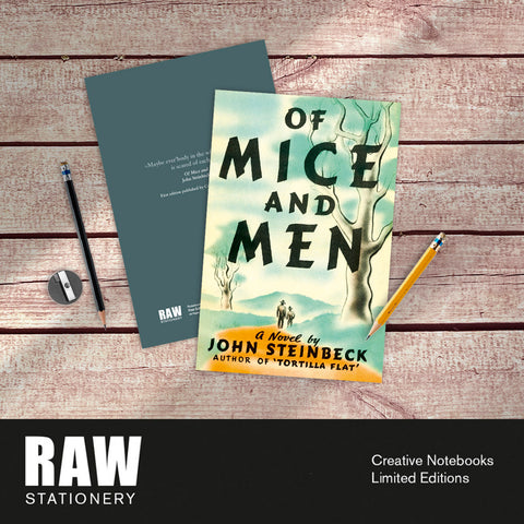 Libreta First Editions «Of Mice and Men»