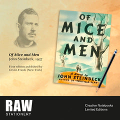 Libreta First Editions «Of Mice and Men»