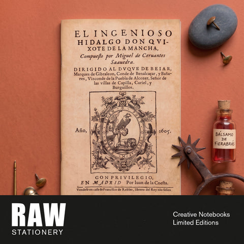 Libreta First Editions «El ingenioso hidalgo don Quijote de la Mancha»