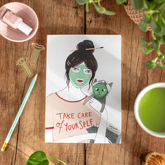 Cuaderno Lady Desidia «Take Care of Yourself»