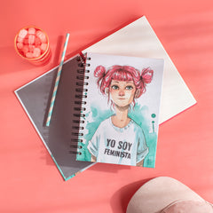 Cuaderno anillas Esther Gili «Yo soy feminista»