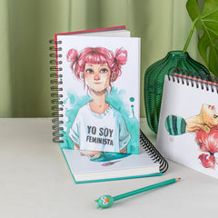 Cuaderno anillas Esther Gili «Yo soy feminista»