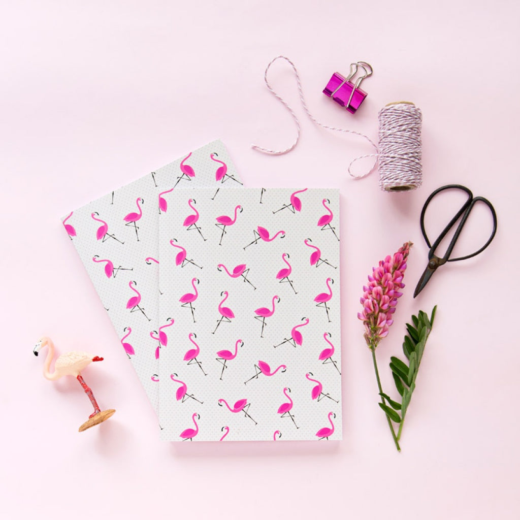 Cuaderno «Pink Flamingos»