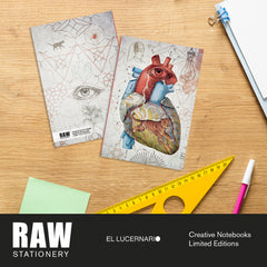 Libreta  El Lucernario «Corazón salvaje»