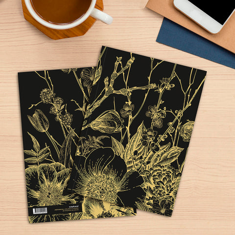 Cuaderno «Golden Flowers»