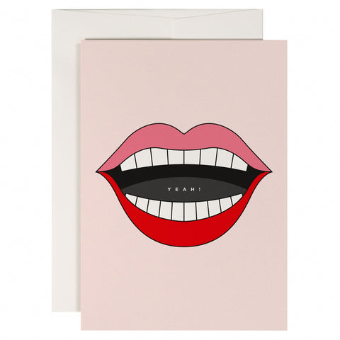 Tarjeta Happy Lips