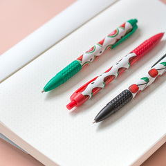 Set de 3 Bolígrafos Frutas