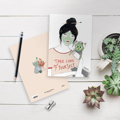 Cuaderno Lady Desidia «Take Care of Yourself»