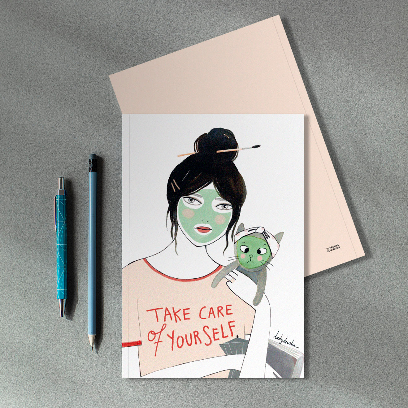 Cuaderno Lady Desidia «Take Care of Yourself»