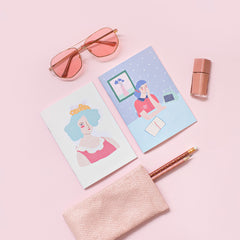 Set de 2 libretas BELLA
