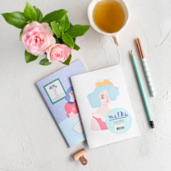 Set de 2 libretas BELLA