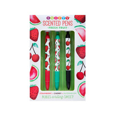 Set de 3 Bolígrafos Frutas